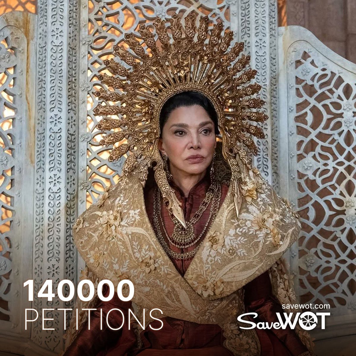 Over 140,000 now! <a href="/SPTV/">Sony Pictures Television 📺</a> please shop this! <a href="/Apple/">Apple</a> please take a look at this! 🙏🏻 #SaveWOT