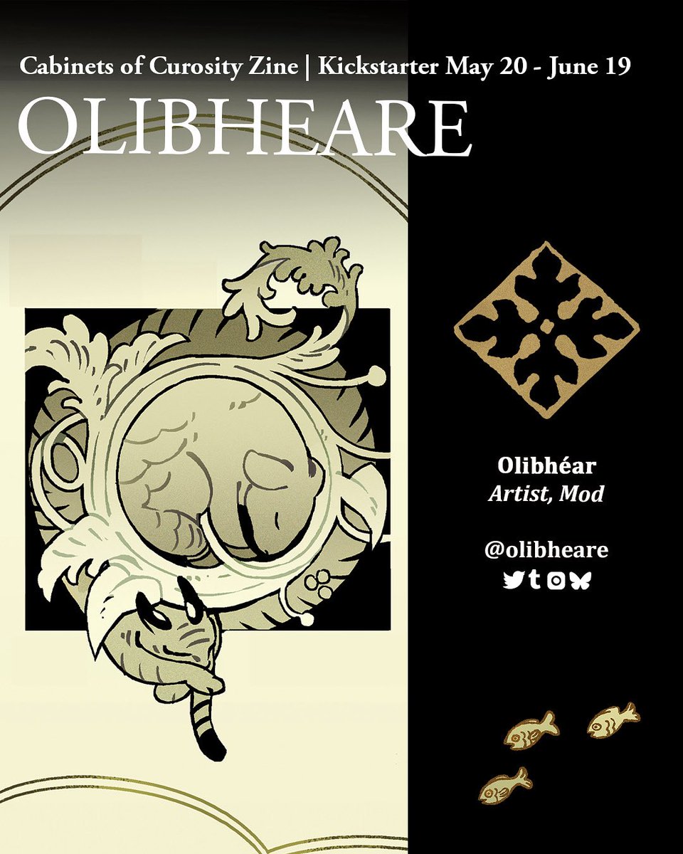 We’re getting super close to 75%! Help us get there!

Please check out the link our bio to show some support for our amazing contributor <a href="/Olibheare/">Olibhéar</a> via KICKSTARTER and get a copy of 「CABINETS OF CURIOSITY」for yourself!

tinyurl.com/yw3w2wh3