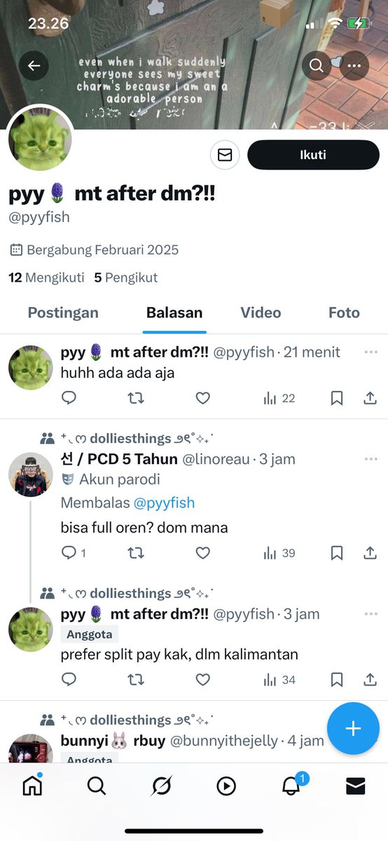 ada yang kenal ini gak yaa? sumpah aku barusan kena scam 80k sama orang ini
