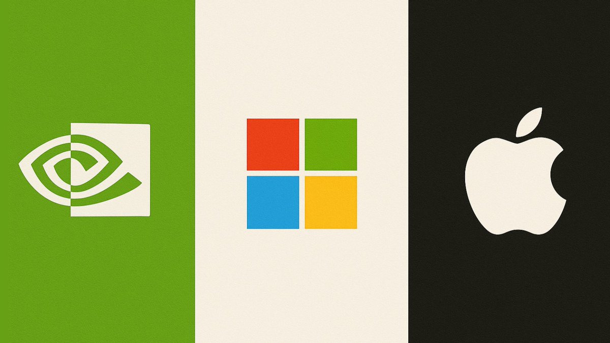𝗕𝘂𝘆 • 𝗛𝗼𝗹𝗱 • 𝗦𝗲𝗹𝗹🚦
Round 1: The Big 3
$NVDA | Nvidia
$MSFT | Microsoft
$AAPL | Apple 

Three stocks. Three choices. One to:
🟢 Buy
🟠 Hold
🔴 Sell

What do you choose? 👇