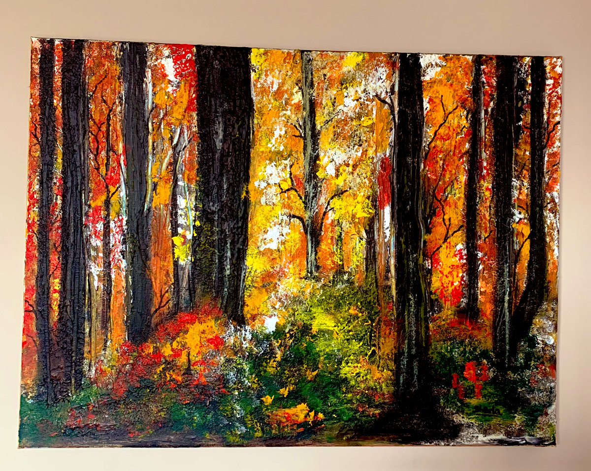 Sheela__Singh's tweet image. My acrylic painting #textured #Sheela