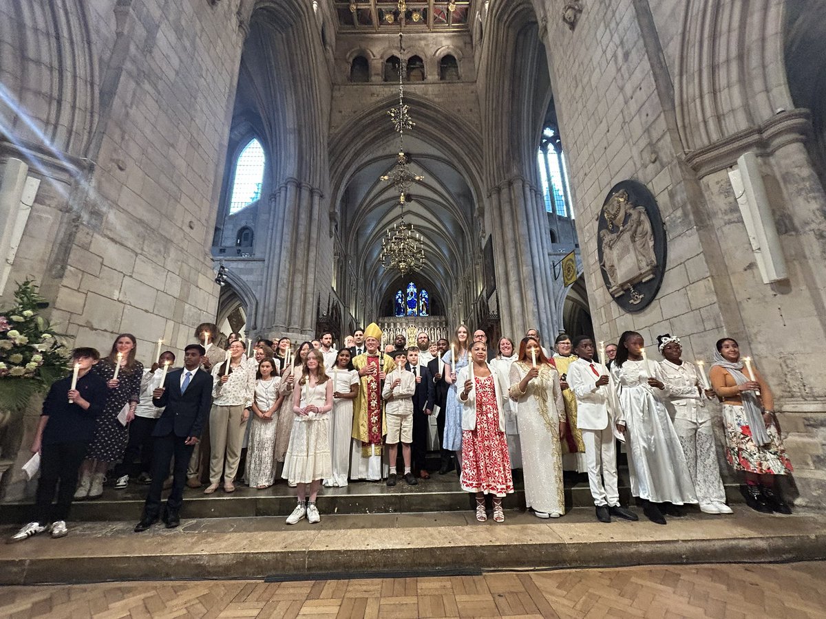Bishop of Southwark (@bishopsouthwark) on Twitter photo A great joy to confirm 33 candidates, baptising 7 of these beforehand, <a href="/Southwarkcathed/">Southwark Cathedral</a> this Eve of Pentecost - ‘come, Holy Spirit, and fill the hearts of your faithful people with the power of your love’ <a href="/SouthwarkCofE/">Southwark Diocese</a> A great joy to confirm 33 candidates, baptising 7 of these beforehand, <a href="/Southwarkcathed/">Southwark Cathedral</a> this Eve of Pentecost - ‘come, Holy Spirit, and fill the hearts of your faithful people with the power of your love’ <a href="/SouthwarkCofE/">Southwark Diocese</a>