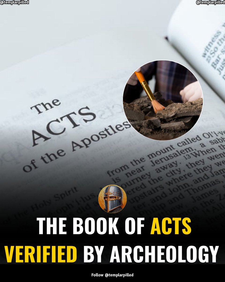 Templarpilled's tweet photo. He set out to disprove the New Testament.

He became one of its greatest defenders.

This is the story of Sir William M. Ramsay and the Book of Acts... (thread) 🧵 https://t.co/UdHUsDh7gx