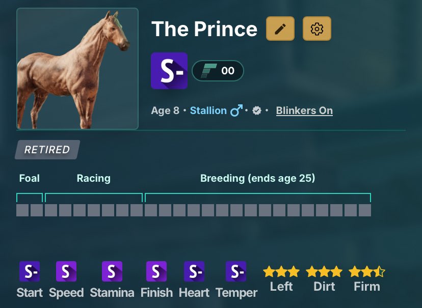 TMERC ๐ ๐น ๐ (@_tmerc) on Twitter photo Let me introduce you to The Prince - hitting the stud barn this season for just 1k derby on <a href="/photofinishgame/">Photo Finishโข LIVE ๐น ๐ Virtual Horse Racing</a>. Please share with your LDF people so I can get my first external cover ever!
photofinish.live/horses/b3c74e0โฆ Let me introduce you to The Prince - hitting the stud barn this season for just 1k derby on <a href="/photofinishgame/">Photo Finishโข LIVE ๐น ๐ Virtual Horse Racing</a>. Please share with your LDF people so I can get my first external cover ever!
photofinish.live/horses/b3c74e0โฆ