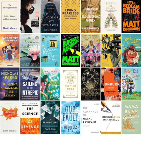 This week the Henderson Libraries have 236 new books and seven new movies.  New items include The Disenlightenment, A Complete Unknown, LincolnÆs Lady Spymaster, Living Fearless, The Book Club for Troublesome Women, and Breath as Prayer. wowbrary.org/nu.aspx?p=318-…