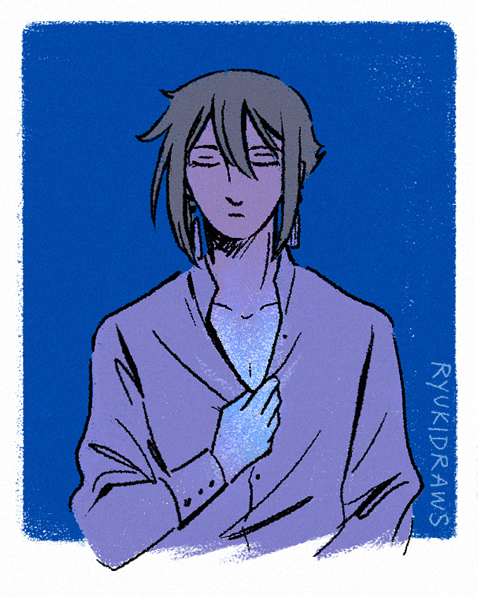 A very vague fairytale/fantasy AU where El4n's curse is slowly turning into ice
#TheWitchfromMercury #水星の魔女 #el4n #WfMfanAU