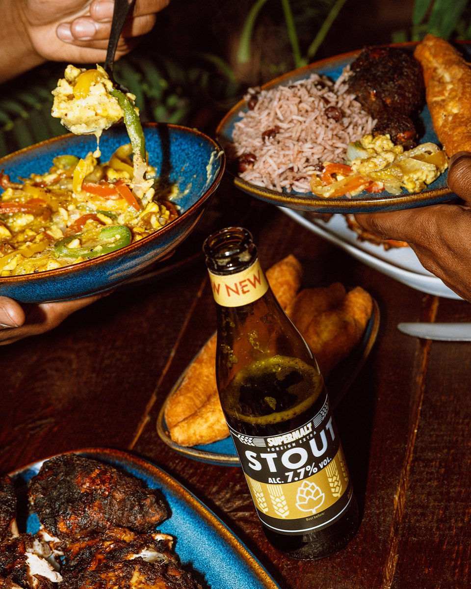 Supermalt Stout + good food = certified vibes.

#SupermaltStout #HowWeStout