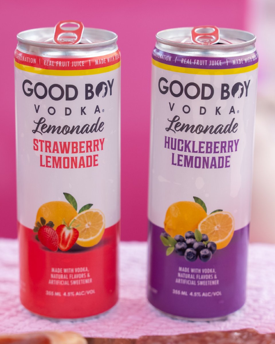 Alright, settle the debate: which lemonade flavor is the one this summer? 🍓🍋🫐🍍

Strawberry, Pink, Huckleberry, or Tropical? 👀👇

Tap the link in our bio to find Good Boy Vodka Lemonades near you with our store locator.

#GoodBoyVodka #VodkaLemonade #SummerSips