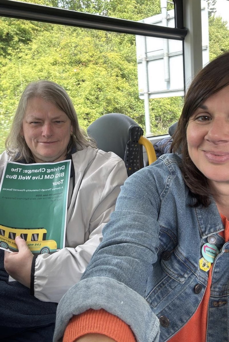 CEO @ Salford CVS ๐บ๐ฆ๐ต๐ธ๐ณ๏ธโ๐ (@ceosalfordcvs) on Twitter photo An interesting day on the #GMLiveWell bus tour last week, visiting trailblazer sites in Trafford, Salford, Bolton and Wigan.
Good to catch up with my โฆ<a href="/10GMpartners/">10GMpartners</a>โฉ pal โฆ<a href="/WelshLizzie/">Lizzie Windsor-Welsh</a>โฉ too An interesting day on the #GMLiveWell bus tour last week, visiting trailblazer sites in Trafford, Salford, Bolton and Wigan.
Good to catch up with my โฆ<a href="/10GMpartners/">10GMpartners</a>โฉ pal โฆ<a href="/WelshLizzie/">Lizzie Windsor-Welsh</a>โฉ too