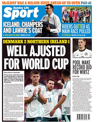 Paul Ferguson (@paulfergusonsl) on Twitter photo First look at <a href="/TheSundayLife/">Sunday Life</a> <a href="/SundayLifeSport/">Sunday Life Sport</a> Back Page
<a href="/StevenBeacom5/">Steven Beacom</a> brings you his report, comment and reaction from Copenhagen plus a look back at the drama that unfolded after Iceland were last in Belfast in 2006 First look at <a href="/TheSundayLife/">Sunday Life</a> <a href="/SundayLifeSport/">Sunday Life Sport</a> Back Page
<a href="/StevenBeacom5/">Steven Beacom</a> brings you his report, comment and reaction from Copenhagen plus a look back at the drama that unfolded after Iceland were last in Belfast in 2006