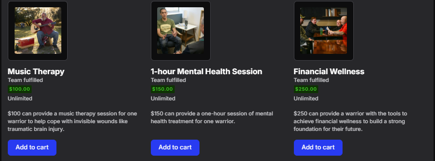 Did you know that all <a href="/WWPStream2Serve/">WWP Livestreaming & Gaming</a> campaigns have designation of where you can apply your money to. A small donation of $14 could help out a #veteran