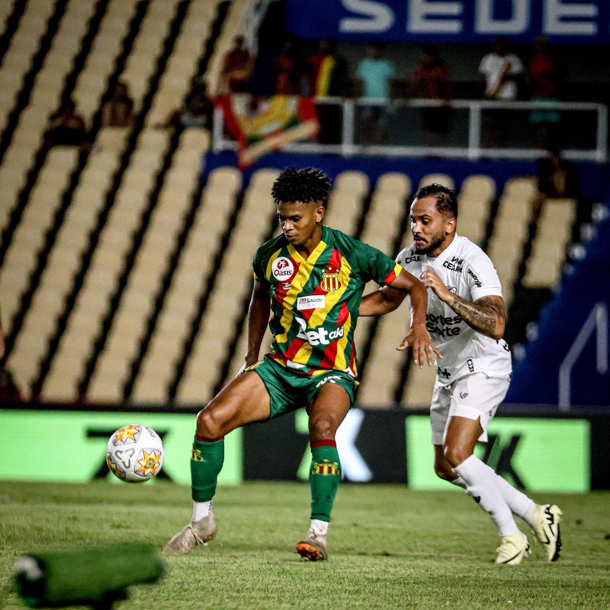 FIM DE JOGO! 

📋 SAMPAIO CORRÊA 🇧🇴 1x2 🏁 Ceará
🏆 Copa do Nordeste
🏟️ Estádio Castelão

📸 Ronald Felipe / SCFC

#SampaioCorrea #BoliviaQuerida