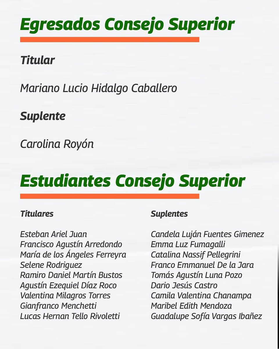 ExactasMarcha's tweet photo. ¿Con quiénes vamos el 11? 
#Elecciones2025 
#UNSJ
#SanJuan https://t.co/aTm70FSoWq