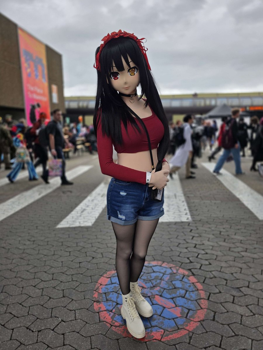 Had a lot of fun at #dokomi2025 this weekend. Also met many great people that lend me a hand, since it was my first con ❤

📸: reimajo (bluesky)

#kigurumi #着ぐるみ