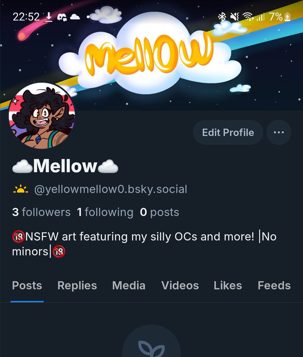 I made a bluesky! I already have one for my sfw stuff, but now I have this one too! I'll be posting on both, so I'd you're interested in a commission, feel free to contact me on either platform! My Discord is also on my commission sheet :)