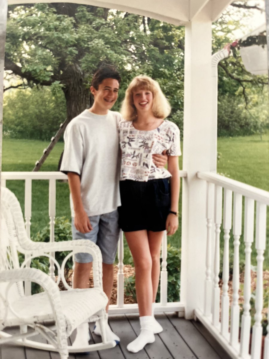 My sister-in-law sent us a surprise today. While going through some old stuff, she found this picture of me and my wife when we dated in high school. Year would have been 1992. Such a trip to see this after so many years. Only the third picture we’ve unearthed from that time.
