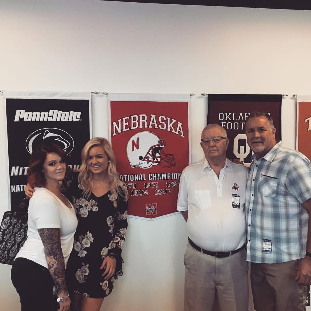kyleighfaye's tweet image. It’s my Grandpa’s birthday today. Even though he’s not here, I’m celebrating him. Without him sharing his love for Nebraska with me, I would never be where I am today.
Happy Birthday, Grandpa! I have so much to tell you but I know you’ve been watching from the front row! ♥️ #GBR