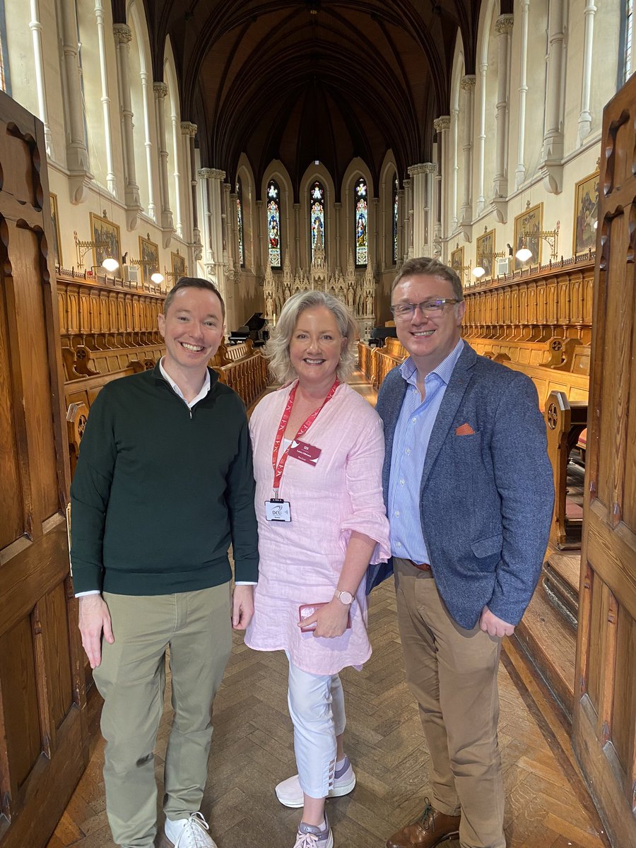 Richard Yarr MBE DL (@musoman74) on Twitter photo <a href="/DCU/">Dublin City University</a> for the 129th <a href="/feisceoil/">Feis Ceoil</a>! A privilege to adjudicate today’s choral competitions, with the highest honour going to the amazing <a href="/Ramparts_dublin/">The Ramparts</a>. A masterclass in communication!
Thanks to CEO Laura and Dr <a href="/SeanDComposer/">Seán Doherty</a> for looking after me so superbly! <a href="/DCU/">Dublin City University</a> for the 129th <a href="/feisceoil/">Feis Ceoil</a>! A privilege to adjudicate today’s choral competitions, with the highest honour going to the amazing <a href="/Ramparts_dublin/">The Ramparts</a>. A masterclass in communication!
Thanks to CEO Laura and Dr <a href="/SeanDComposer/">Seán Doherty</a> for looking after me so superbly!