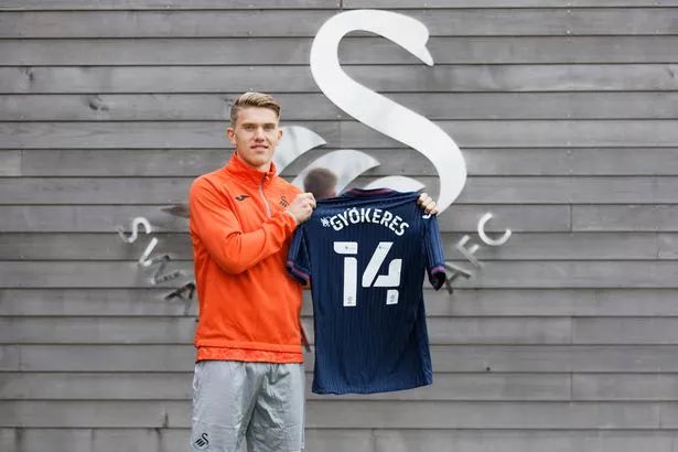 BREAKING:🚨 Swansea City have completed the signing of Viktor Gyokeres.✍️