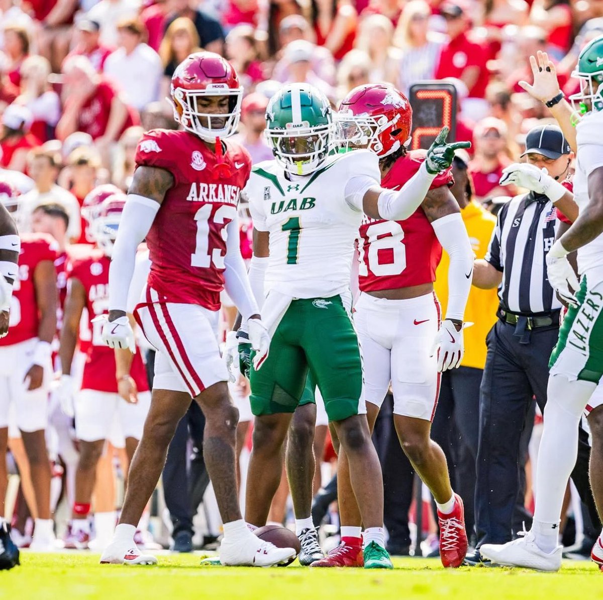 Cannon Kirksey (@cannonkirksey_) on Twitter photo After A Great Camp, I am Blessed To Receive an Offer from The University of Birmingham at Alabama!!
#AGTG
<a href="/CoachKGarver/">Coach Kevin Garver</a> <a href="/CoachColeMeyer/">Cole Meyer</a> <a href="/UAB_FB/">UAB Football</a> <a href="/BALLERSCHOICE1/">BALLERS CHOICE LLC</a> <a href="/RecruitGeorgia/">Recruit Georgia</a> After A Great Camp, I am Blessed To Receive an Offer from The University of Birmingham at Alabama!!
#AGTG
<a href="/CoachKGarver/">Coach Kevin Garver</a> <a href="/CoachColeMeyer/">Cole Meyer</a> <a href="/UAB_FB/">UAB Football</a> <a href="/BALLERSCHOICE1/">BALLERS CHOICE LLC</a> <a href="/RecruitGeorgia/">Recruit Georgia</a>