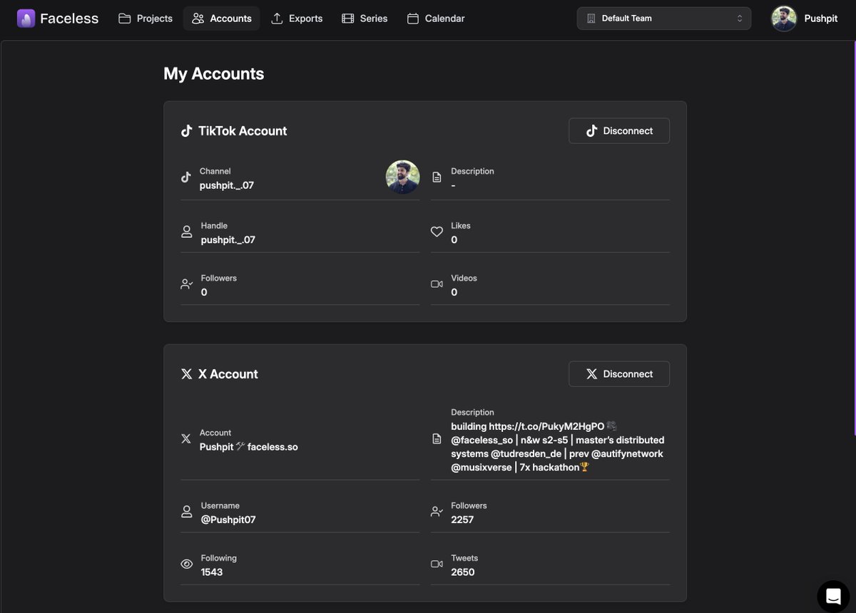 Pushpit 🛠 faceless.so (@pushpit07) on Twitter photo 🚨 Auto-post to X is now LIVE 🐦💥
You can now auto-post your faceless videos from <a href="/faceless_so/">faceless.so</a> directly to X — no downloads, no hassle. Create once. Post everywhere.
✨ Streamline your workflow
📈 Grow your reach
💬 Try it out & reply with your first X-posted video!
👇 Drop 🚨 Auto-post to X is now LIVE 🐦💥
You can now auto-post your faceless videos from <a href="/faceless_so/">faceless.so</a> directly to X — no downloads, no hassle. Create once. Post everywhere.
✨ Streamline your workflow
📈 Grow your reach
💬 Try it out & reply with your first X-posted video!
👇 Drop