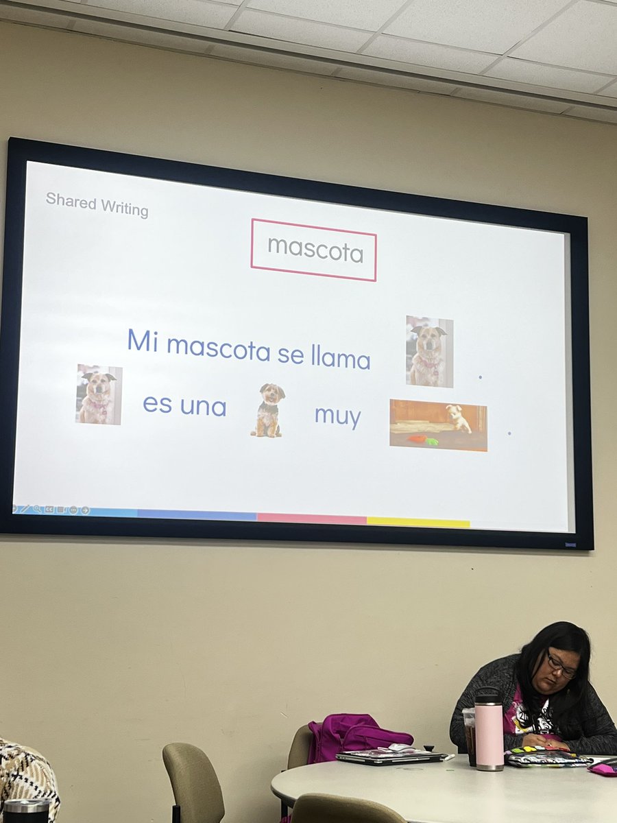 What an honor to attend the last DL session by the MOST engaging, passionate,  talented, and unbiased  coach/presenter <a href="/ELLLisbeth/">Lisbeth Banales</a>. <a href="/SandraMercuriEC/">Sandra Mercuri</a> ❤️💙<a href="/Aldine_Bil_ESL/">Eva Iñiguez 🦋</a>