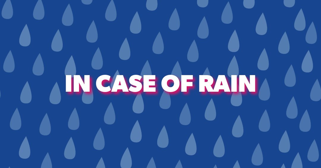 RCIndyMetro's tweet photo. You may have noticed rain in the forecast for tomorrow. It's expected to end by the time our ride starts, but if it's still raining at 1 pm, we may wait a bit, power on or do something else depending on how strong the rain is. https://t.co/LChThLRLXZ