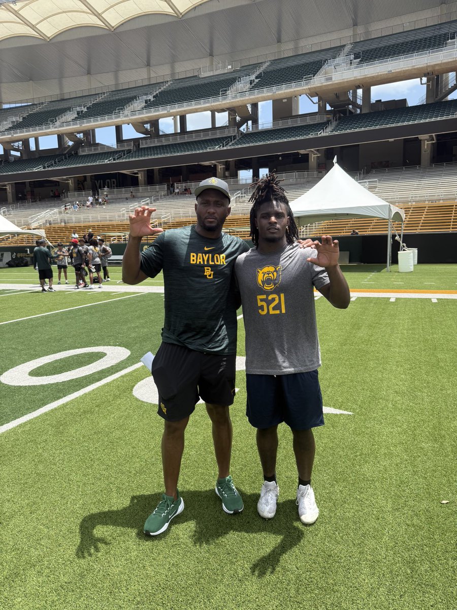 De’ Shaun ‘DJ’ Butler (@dj_butler07) on Twitter photo Had a great time showcasing my talents and connecting with new coaches at the <a href="/BUFootball/">Baylor Football</a> camp. <a href="/Jamar51Chaney/">Jamar Chaney</a>
<a href="/TheLabCypE/">THE LAB 7v7</a> <a href="/CyLakes_FB/">Cypress Lakes FB</a> <a href="/CoachCarter_19/">Tyrone Carter M.Ed</a>
<a href="/CoachTryon/">Michael Tryon Jr.</a> Had a great time showcasing my talents and connecting with new coaches at the <a href="/BUFootball/">Baylor Football</a> camp. <a href="/Jamar51Chaney/">Jamar Chaney</a>
<a href="/TheLabCypE/">THE LAB 7v7</a> <a href="/CyLakes_FB/">Cypress Lakes FB</a> <a href="/CoachCarter_19/">Tyrone Carter M.Ed</a>
<a href="/CoachTryon/">Michael Tryon Jr.</a>