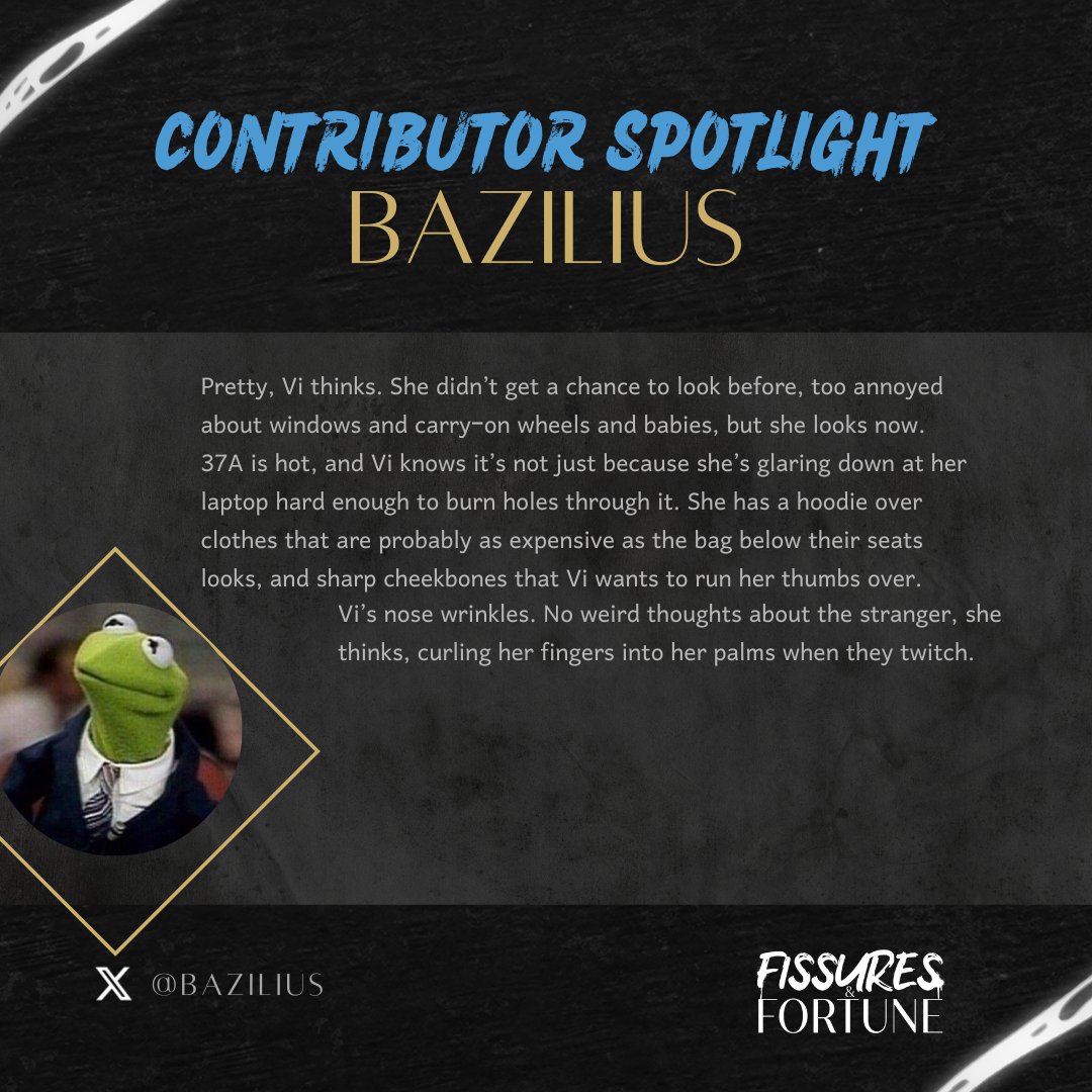 FissuresFortune's tweet image. ποΈ CONTRIBUTOR SPOTLIGHT ποΈ
@Bazilius is one of our great writers for this zine!
Baz likes collecting shiny things, consuming horror content, and Arcane!