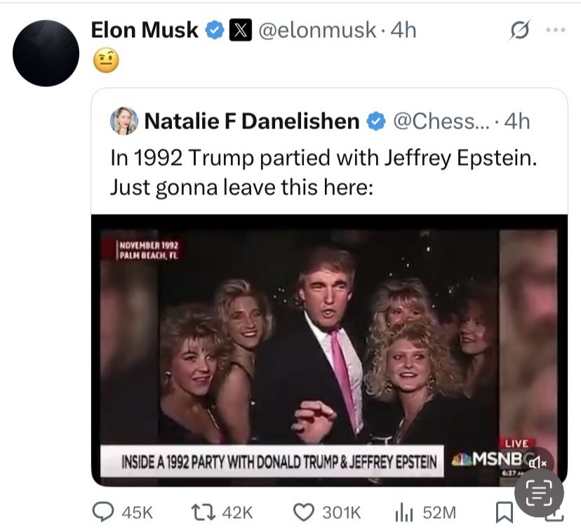onceatweeter's tweet image. Elon Musk should know what happens on the Internet STAYS on the Internet. #ElonMusk deleted all his #Trump posts…