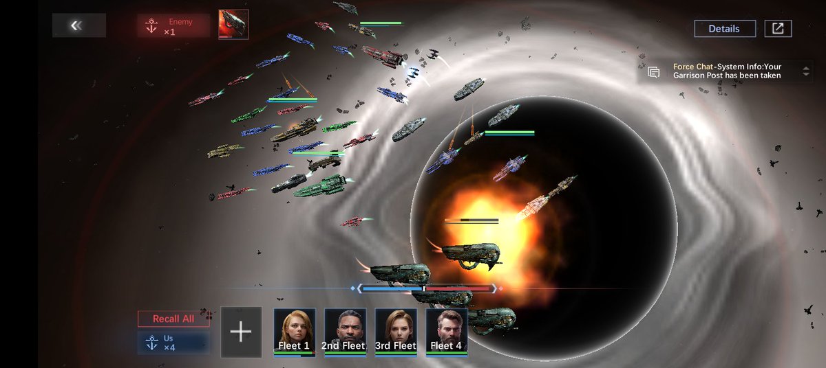GachaSustainer's tweet photo. @NoneG24348 Based on these images taken from a nearby Deep space recon drone, XDN-01, 02, and 03, all proved their steel against some scavengers during the Battle of the Black Hole in 3102. https://t.co/KPt0thSUEl