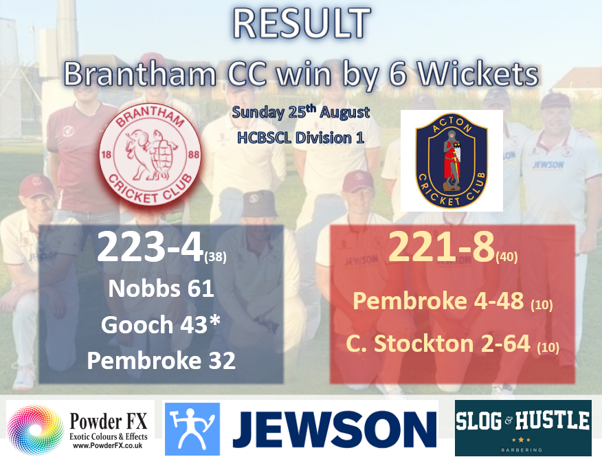 Brantham CC 1888 tweet media