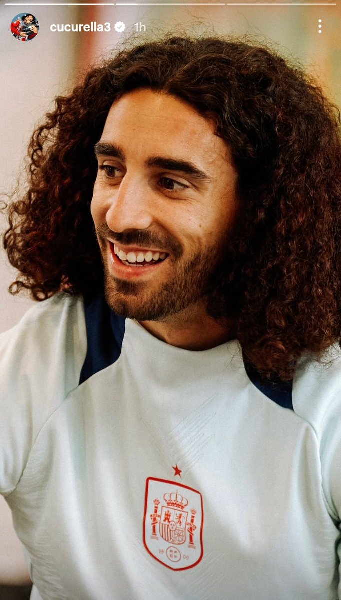 Marc Cucurella on IG 🇪🇸