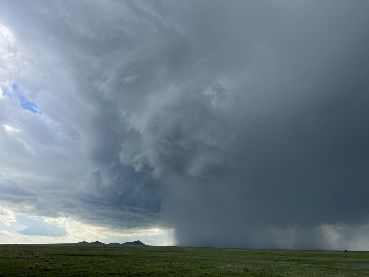 Southeast of Grenville, NM, 4:13 PM MDT. #nmwx