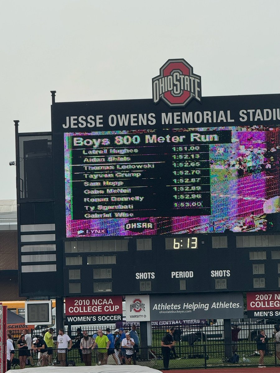 Congratulations to Sam Hopp, finishing 5th Place in the 800 Meter! #TCSDProud!💙