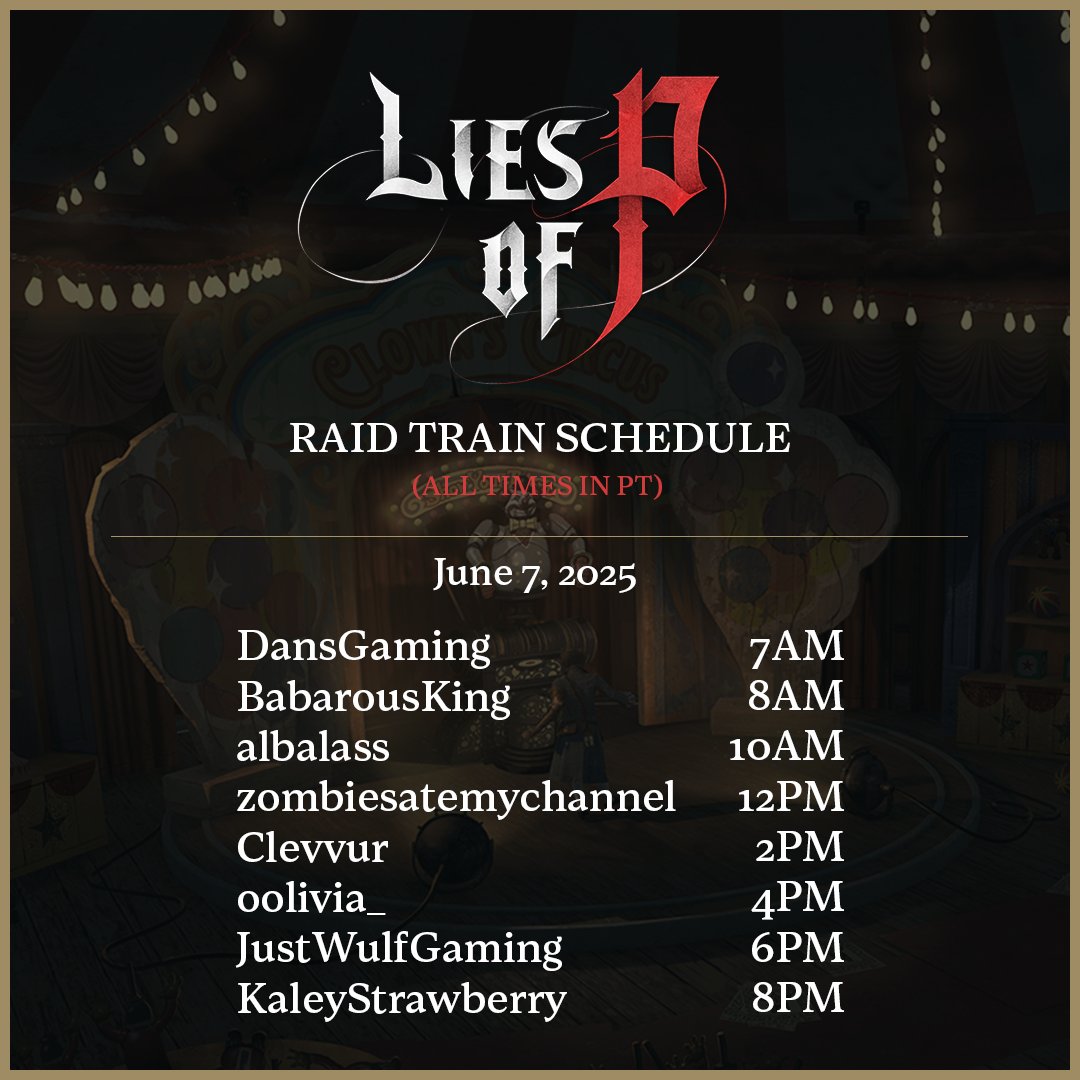 Liesofp's tweet image. The Lies of P: Overture raid train is running at full speed! Enjoy the live action ...
