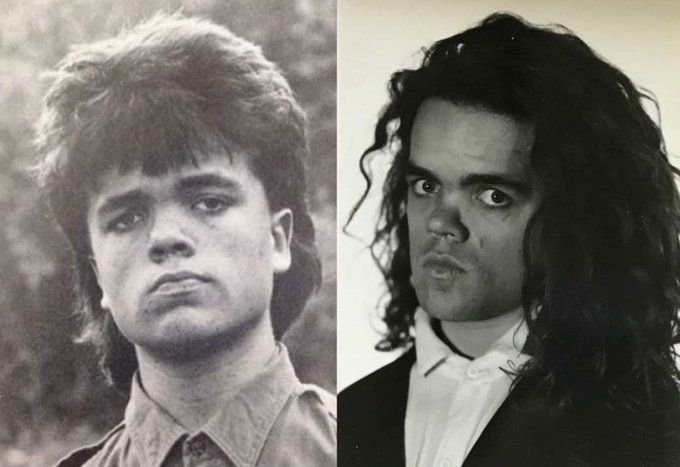 fasc1nate's tweet image. A photo of Peter Dinklage when he was young.    

“I hate that word - ‘lucky.’ It cheapens a lot of hard work. Living in Brooklyn in an apartment without any heat and paying for dinner at the bodega with dimes, I don't think I felt myself lucky back then. Doing plays for 50 bucks…