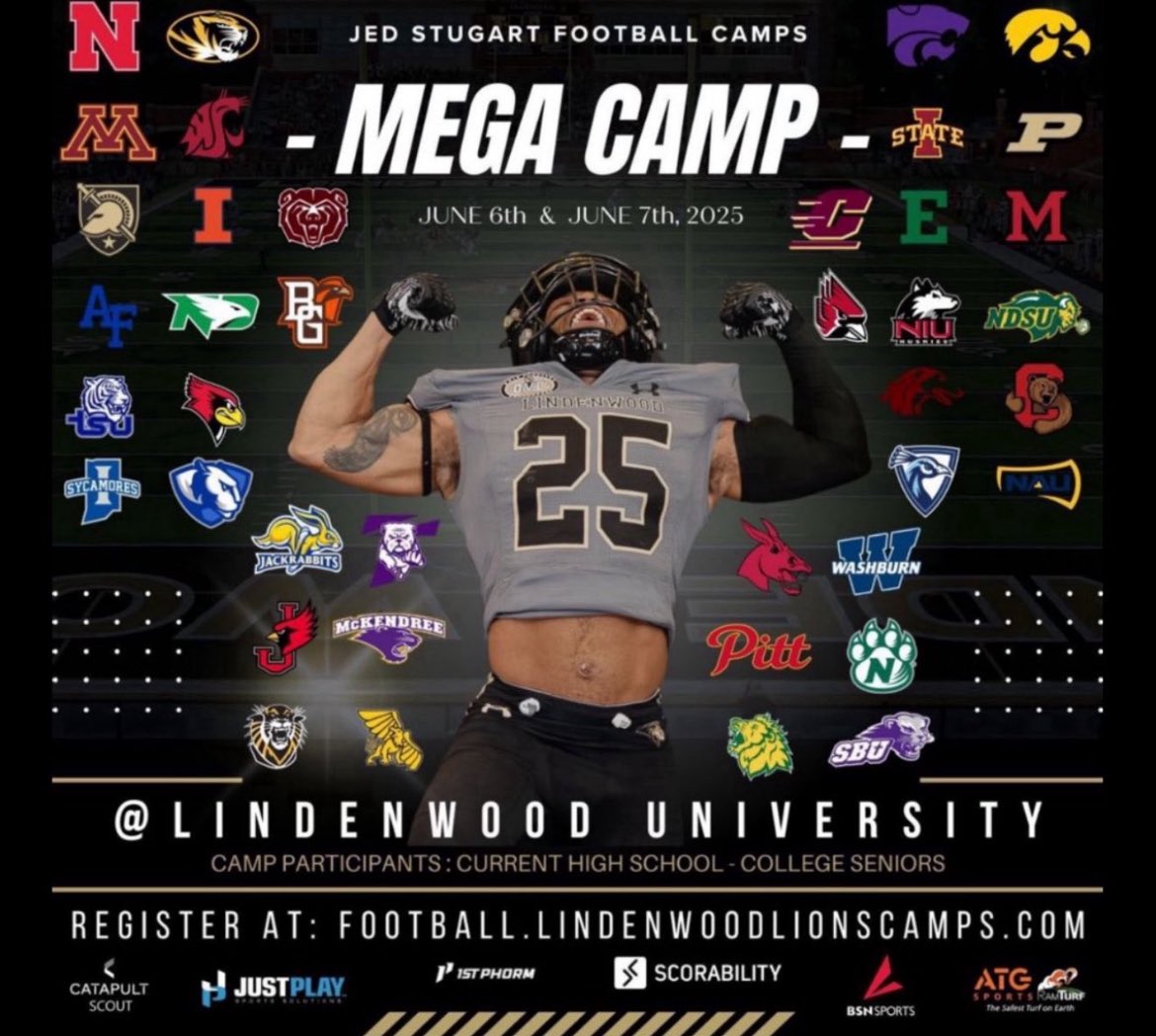 Fritz Manda (@fritzmanda5) on Twitter photo Had a great time at the <a href="/LindenwoodFB/">Lindenwood Football</a> mega camp today.
Broad jump 8’4
Vertical measurement was off today, measured 24’, typical vertical 32’
Won almost almost every rep during 1 on 1’s
<a href="/PHHS_hamsammich/">Justin Hamilton</a> <a href="/footballrooster/">RoosterFootball PHHS</a> <a href="/ChrisGomez54/">Chris Gomez</a> Had a great time at the <a href="/LindenwoodFB/">Lindenwood Football</a> mega camp today.
Broad jump 8’4
Vertical measurement was off today, measured 24’, typical vertical 32’
Won almost almost every rep during 1 on 1’s
<a href="/PHHS_hamsammich/">Justin Hamilton</a> <a href="/footballrooster/">RoosterFootball PHHS</a> <a href="/ChrisGomez54/">Chris Gomez</a>