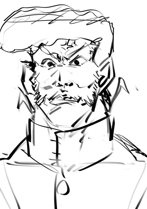 冗談抜きで絵描きながらこれになってる、怒りで 