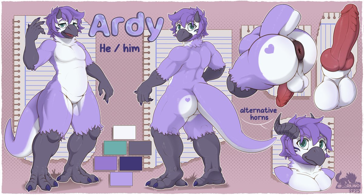 __RIUNO's tweet photo. refsheet for @LewdParrot https://t.co/rziZHbM8P4