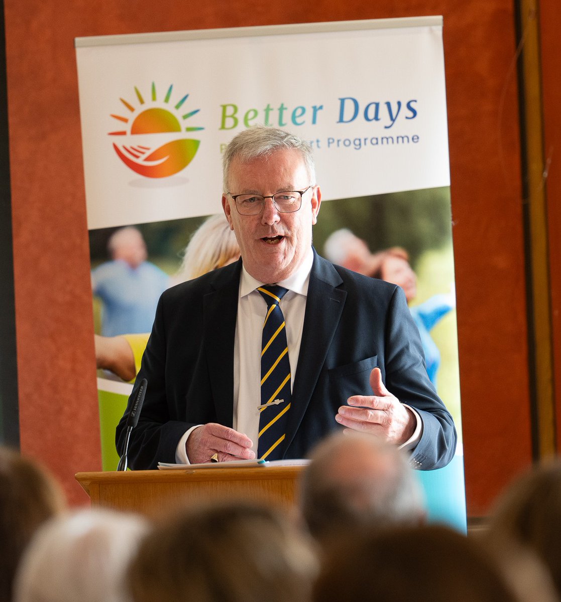 The Better Days programme is a community and multi-disciplinary healthcare initiative enabling people with chronic pain to thrive and engage more fully in their communities. Over 2,000 people have benefitted from Better Days since 2020 and it was celebrated this week at Stormont.