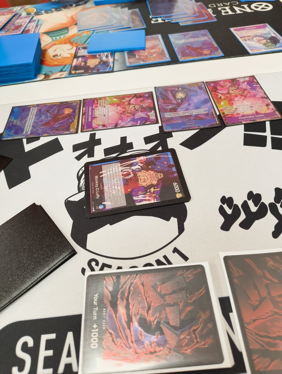 Luffy does his things! 
First Op11 + new starters local event
Deck is awesome but It needs some minor changes 
MU:
Nico Robin ✅
Mirror ✅
Buggy ❌ (8 cards, all bricks)
Usopp ✅
Buggy ✅