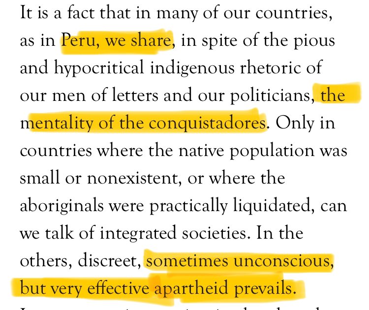 Conservadores: “ese Gurmendi es un radical míralo diciendo que en el Perú hay una especie de apartheid social”

También conservadores: “Vargas Llosa era lo máximo! Ahora todos los académicos son caviares woke!”

Vargas Llosa en 1990: