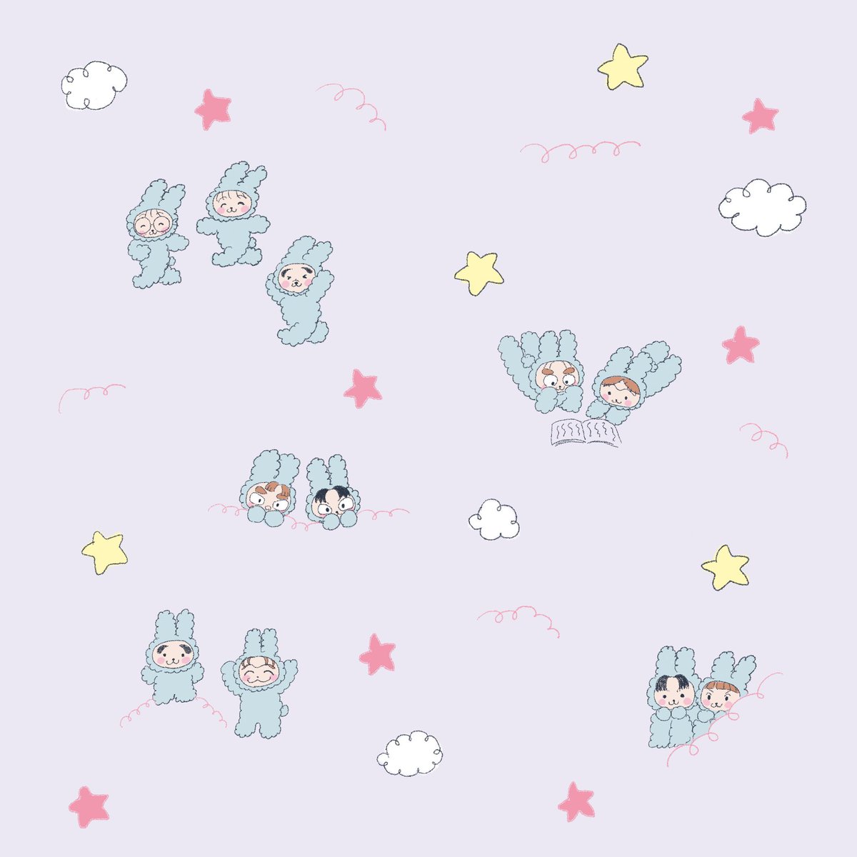 🌟〜🐰🐰🐰〜🌟