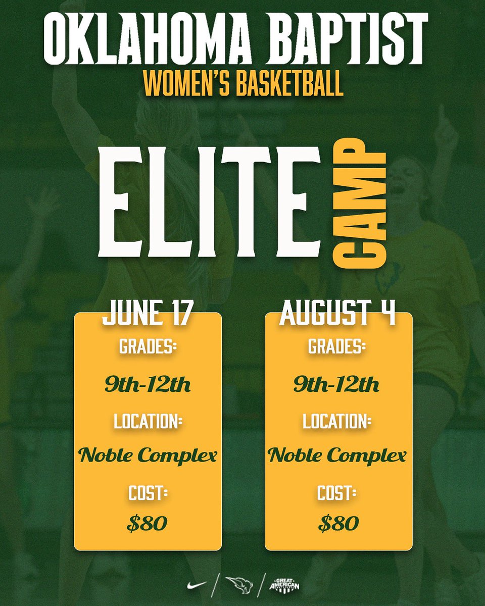 Looking for plans this summer? We want to see YOU on campus for our Elite Camps! 🫵

Registration is open now! …nwomensbasketballcamps.totalcamps.com/About%20Us