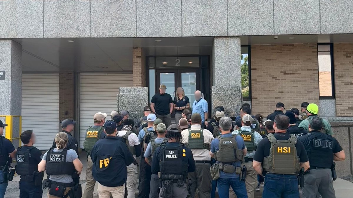 ICE HSI St Paul along with our federal partners are on the front lines in  Minnesota, executing the Administration's mandate: enforcing immigration  laws and protecting American communities. Illegal aliens with criminal  records
