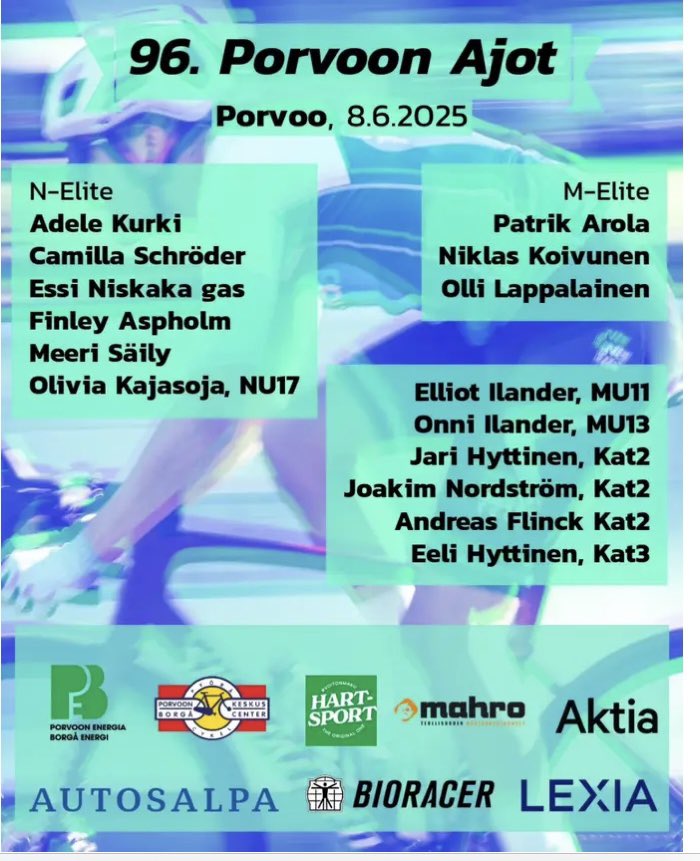 80Hyttinen's tweet photo. Huomenna Suomen kovin pyöräkisa. Perinteet velvoittavat. #pyöräily #Porvoo #Akilles https://t.co/CvCIyA4tRy