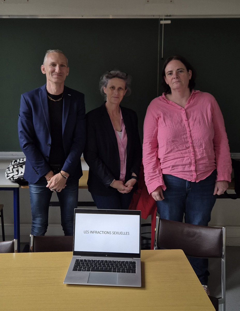 Samedi Criminologie ! 

Matinée consacrée aux violences sexuelles avec Mme Sonia Simon, Substitut du procureur de la République de Quimper et Mme Sylvie Le Lann, Chef du pôle psychiatrie de Morlaix 

Après-midi consacrée à de la criminologie et de la victimologie