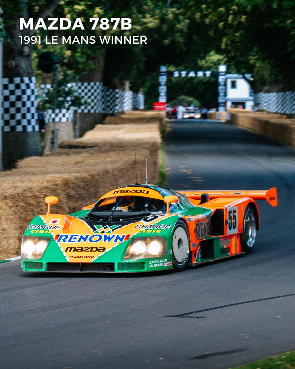 The #Mazda 787B is considered one of the coolest endurance cars in