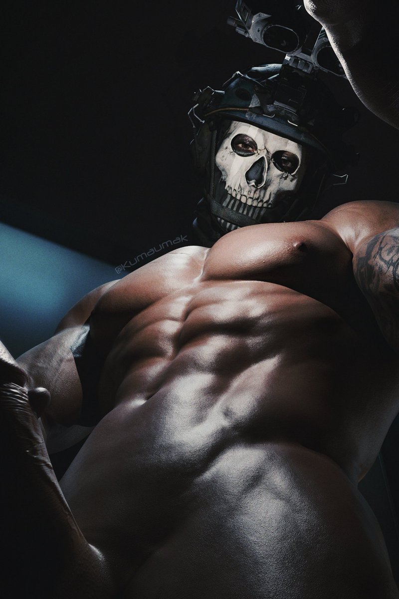 kumaumak's tweet photo. When you online boyfriend sends THAT pic at 2AM…

#SimonGhostRiley #Ghost #nsfw #nsfwart #cod https://t.co/Jh1K9xCdtc